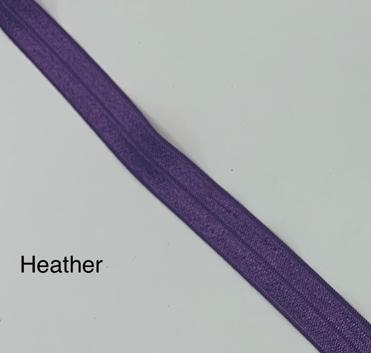 Fold Over Elastic - Plain Pearlescent (2 metre lengths)