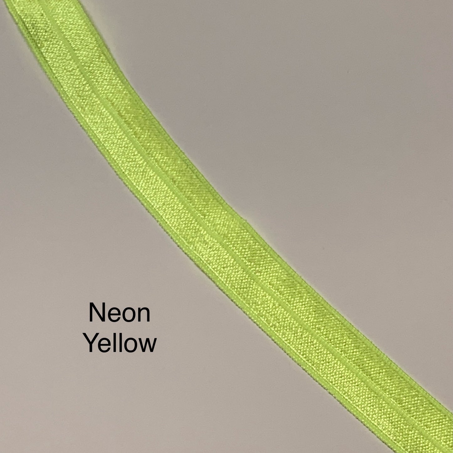 Fold Over Elastic - Plain Pearlescent (2 metre lengths)