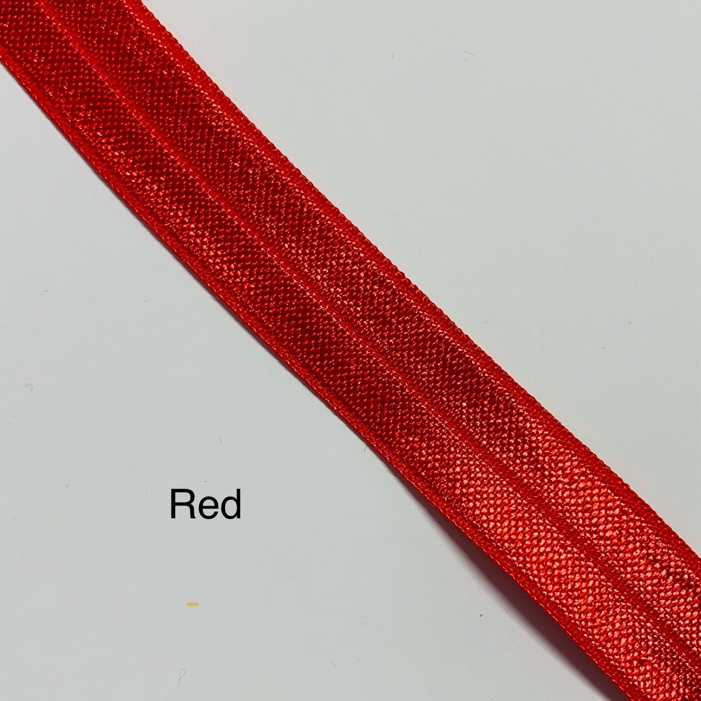 Fold Over Elastic - Plain Pearlescent (2 metre lengths)