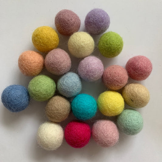 Wool Felt Balls Bulk