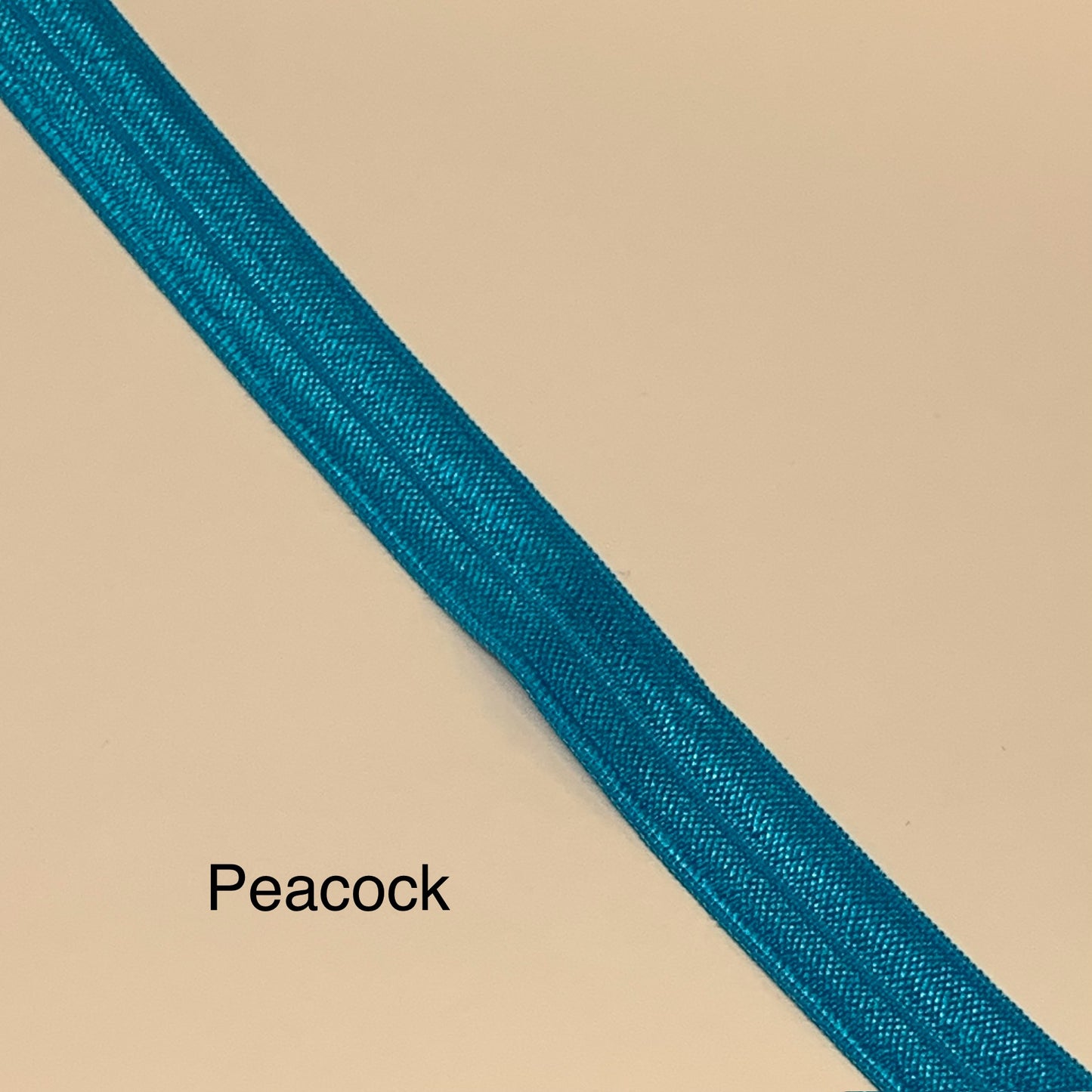 Fold Over Elastic - Plain Pearlescent (2 metre lengths)