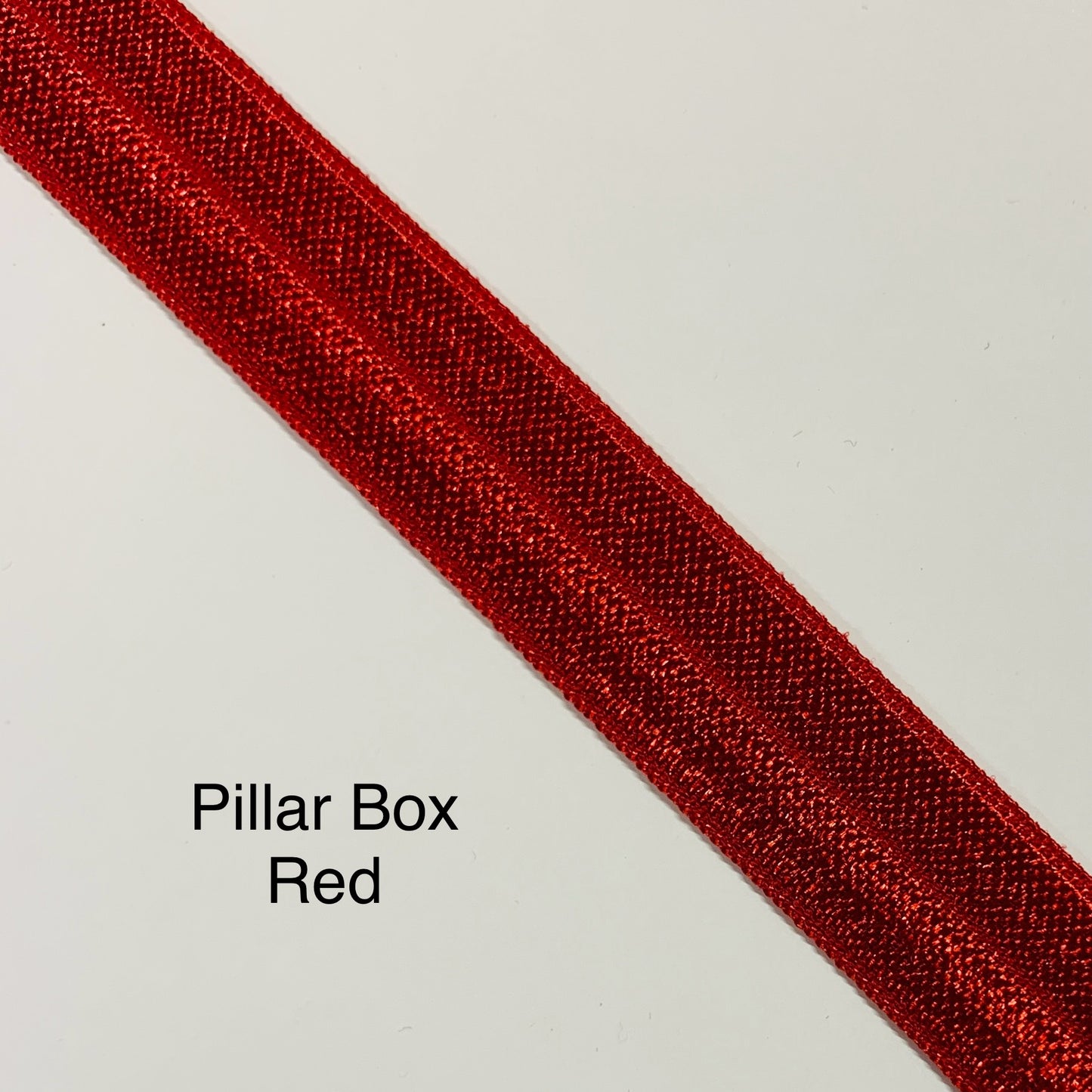 Fold Over Elastic - Plain Pearlescent (2 metre lengths)