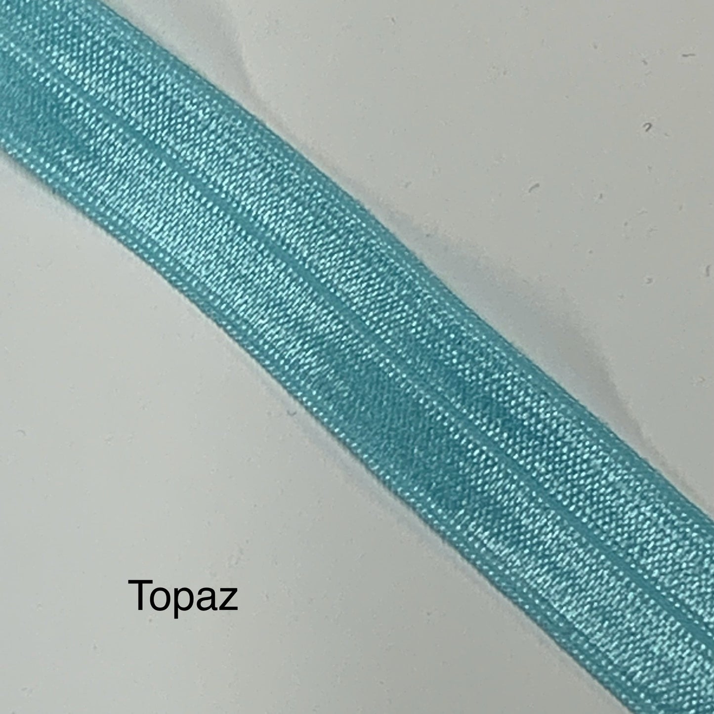 Fold Over Elastic - Plain Pearlescent (2 metre lengths)