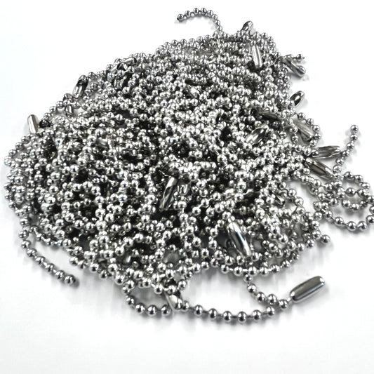 Premium 304 Grade Stainless Steel 15cm Ball Chains