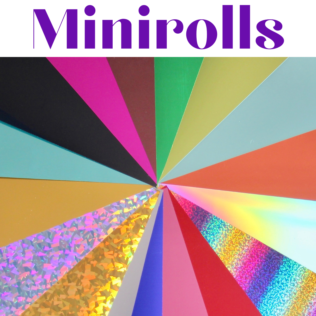 Htv Designs Mini HTV Metallic - Minirolls β Tactile Craft Supplies