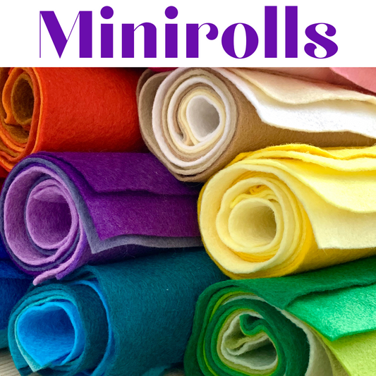Primo Felt - Minirolls - EN71, REACH & Annex II Compliant