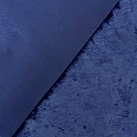 Velvet Fabric Felt Sheet - Navy/Midnight Blue