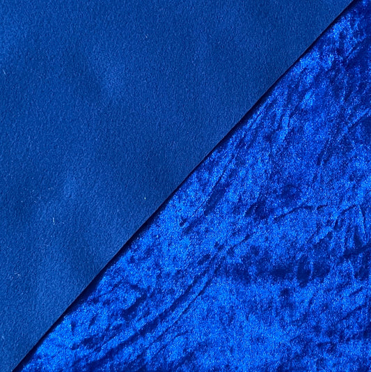 Velvet Fabric Felt Sheet - Royal Blue/Navy