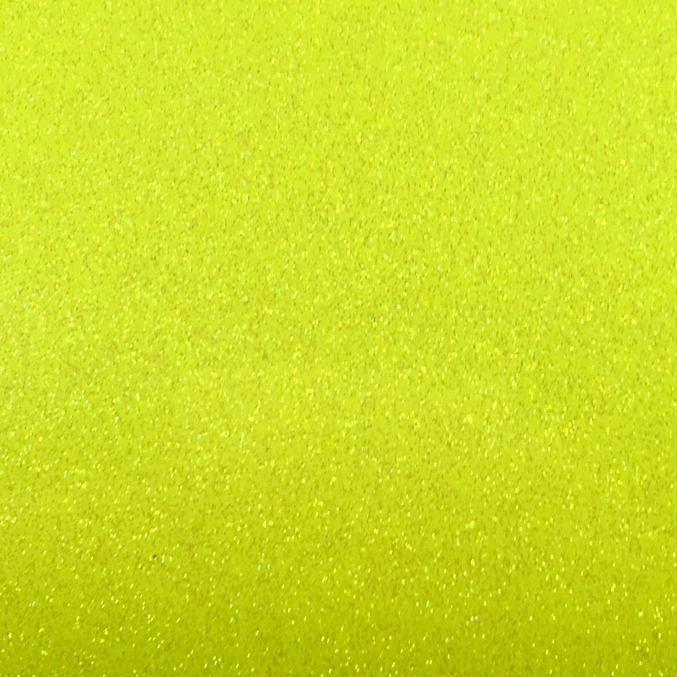 HTV Glitter - Neon Yellow