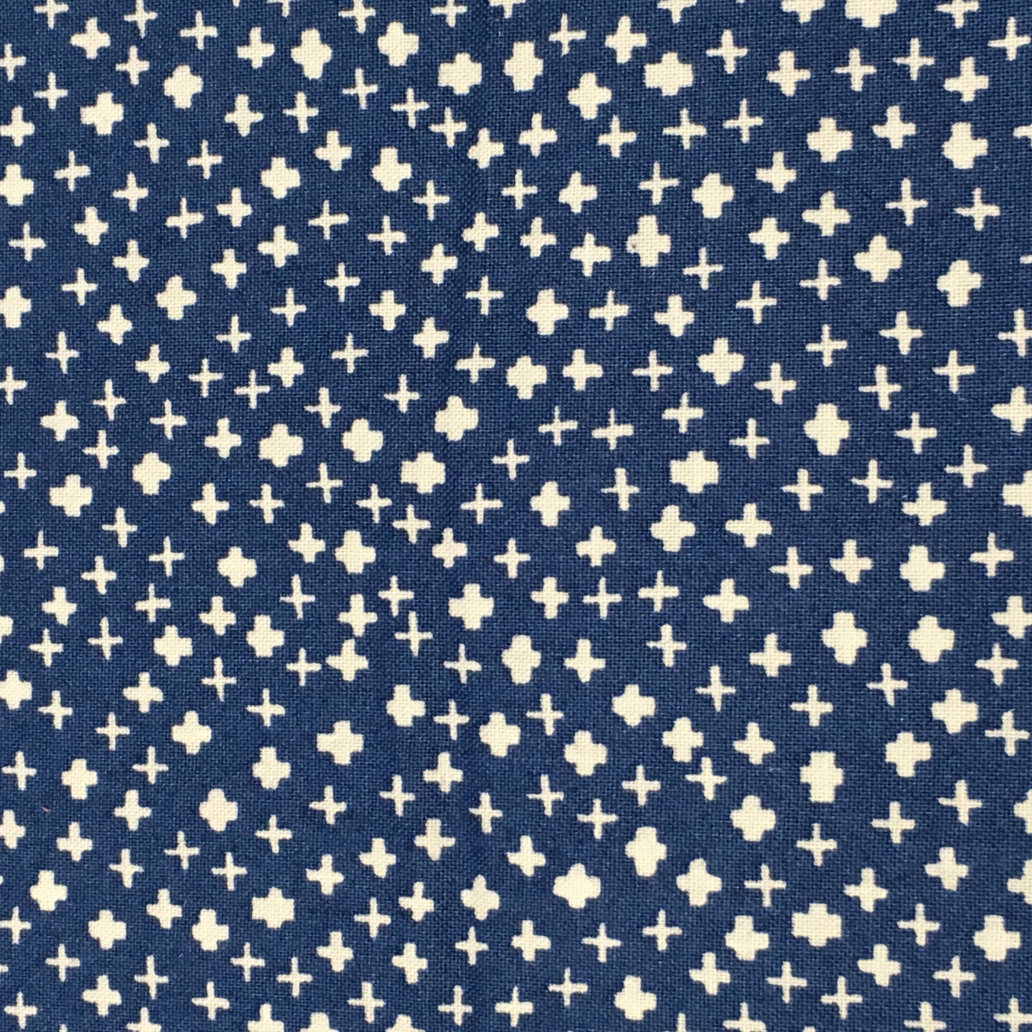 Fabric Felt - Mini Crosses - Navy