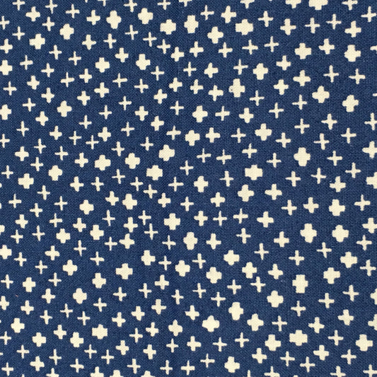 Fabric Felt - Mini Crosses - Navy