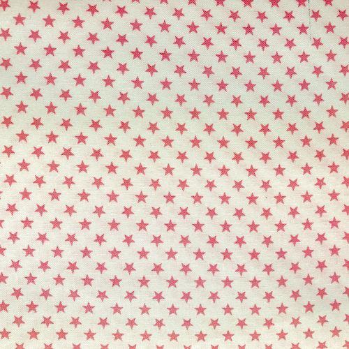 Fabric Felt Sheet - Stars - Pink