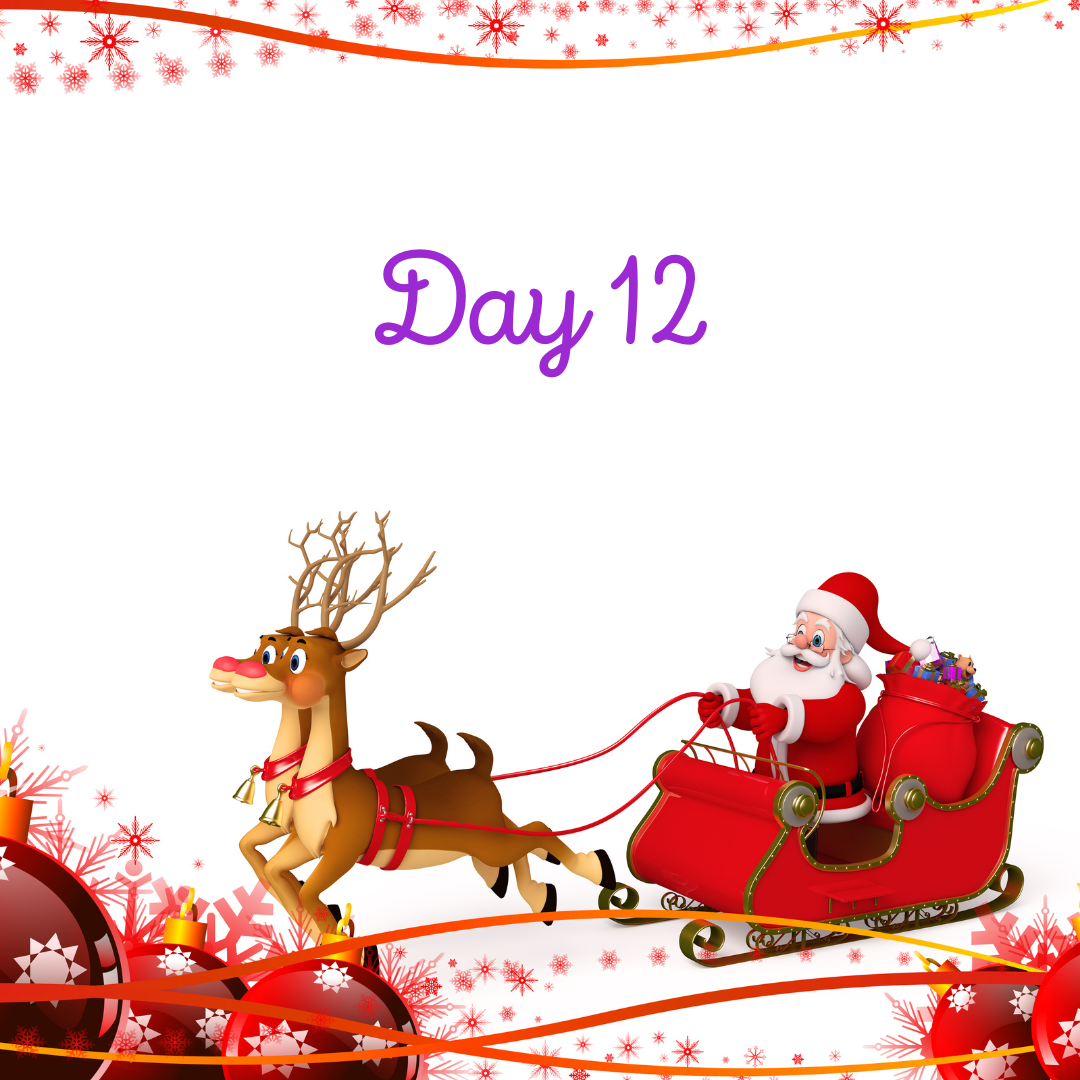 Day 12 of our 12 Days of Christmas Advent