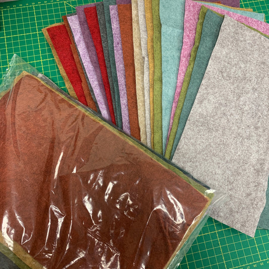Heathered Felt Scrap Pack
