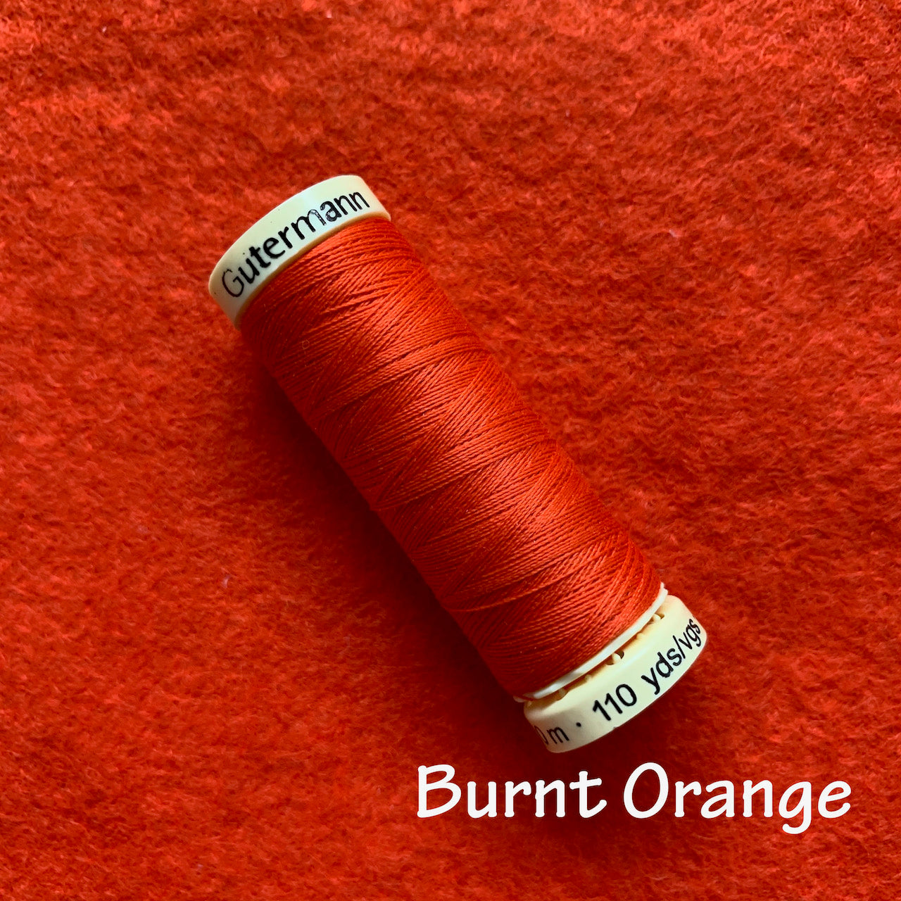 Burnt Orange Col:155 Gutermann Sewing Thread