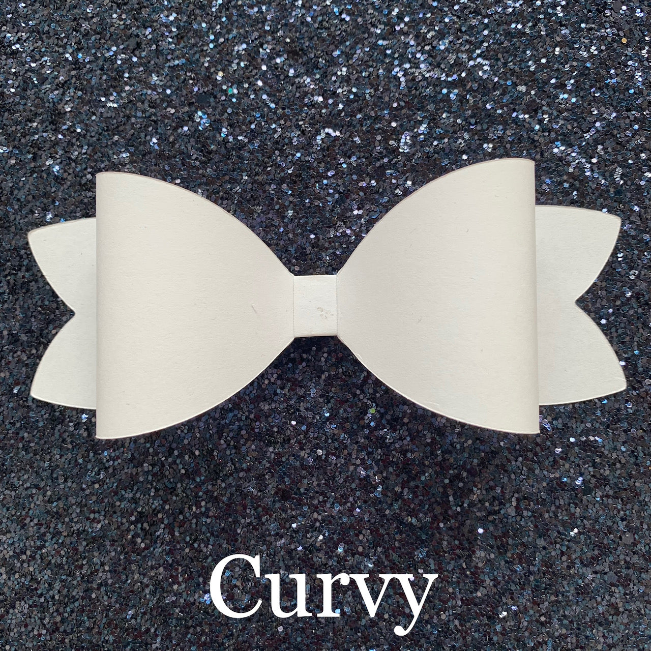 Curvy Bow Templates for making hair bows