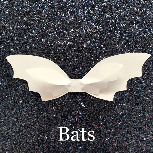 Bats Bow Templates for making hair bows