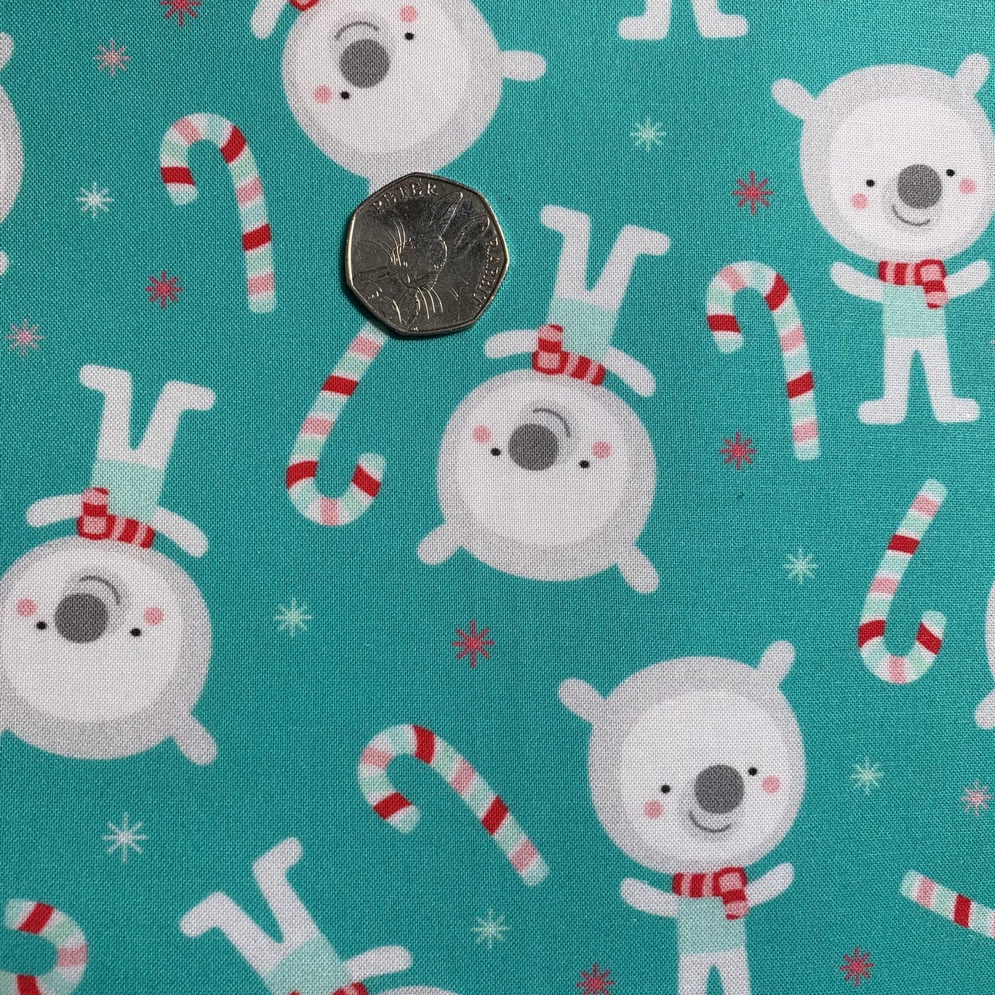 Fabric Felt - Christmas - Polar Bears