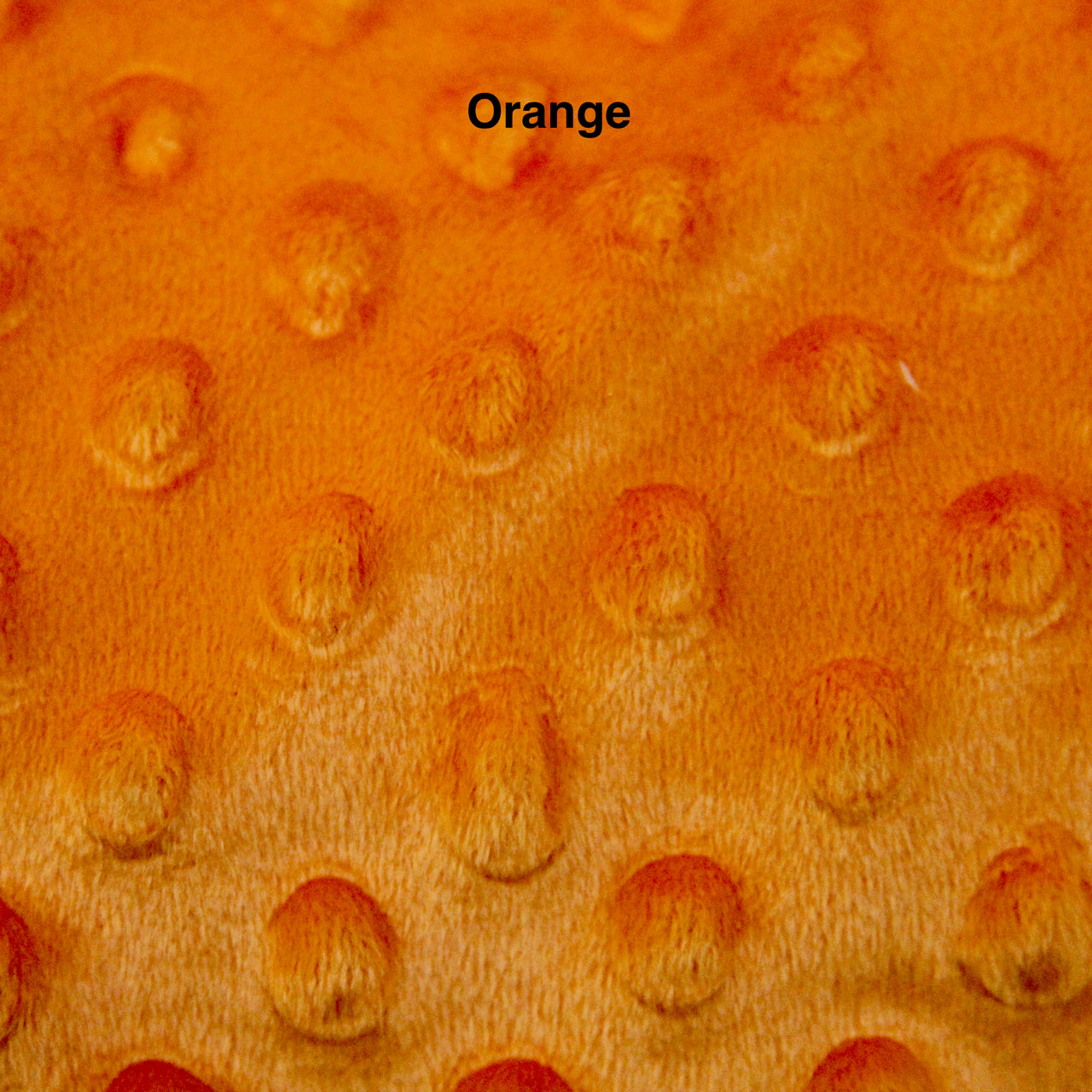 Dimple Fleece - Orange