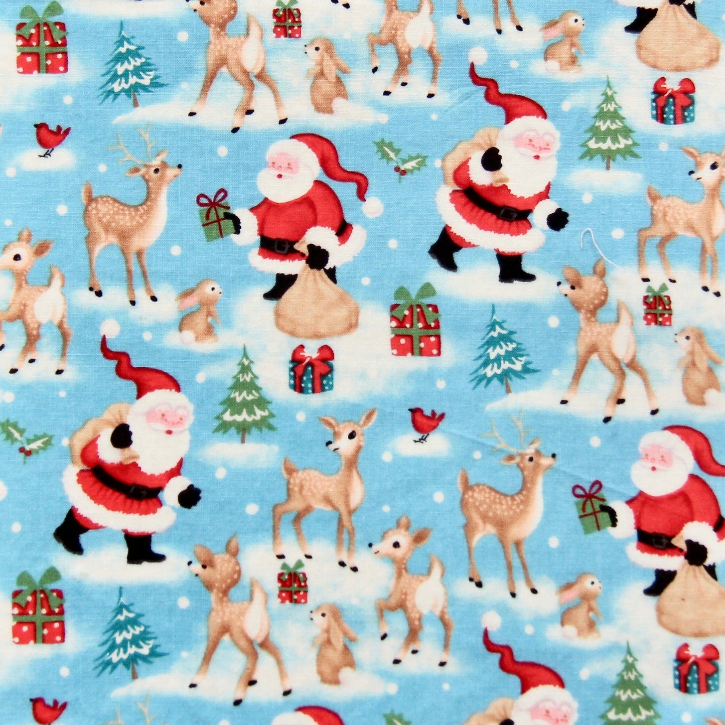 Fabric Felt - Christmas - Deer Santa