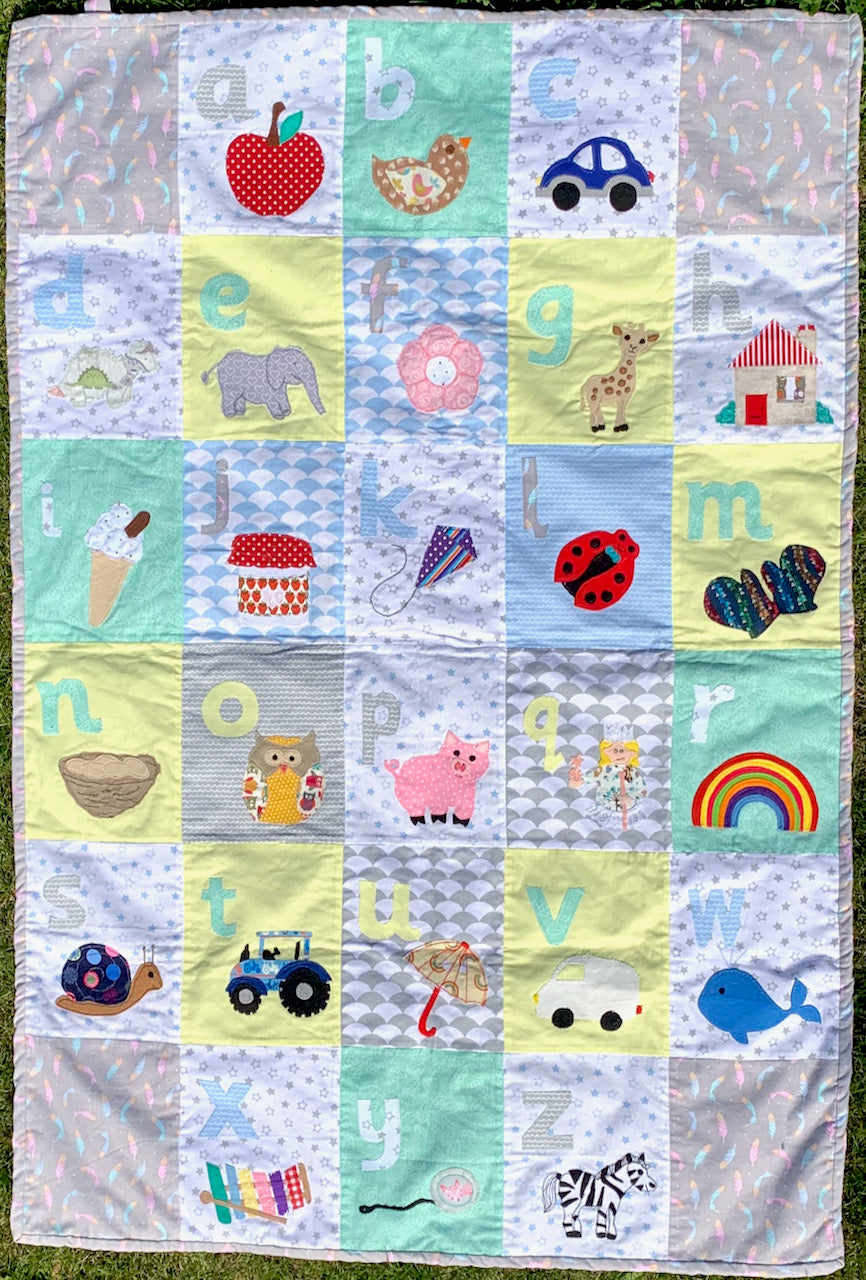 Alphabet Fun Sewing Pattern – Tactile Craft Supplies