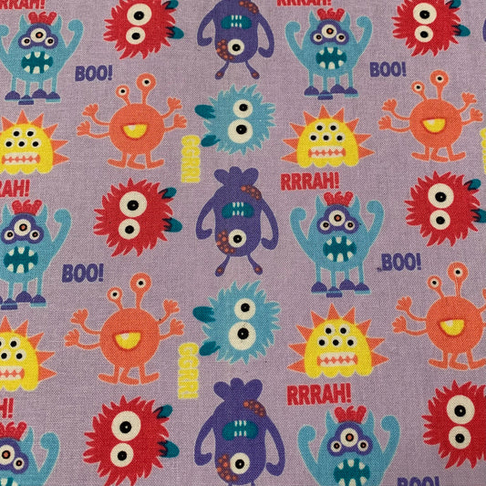 Fabric Felt Sheet - Little Monsters