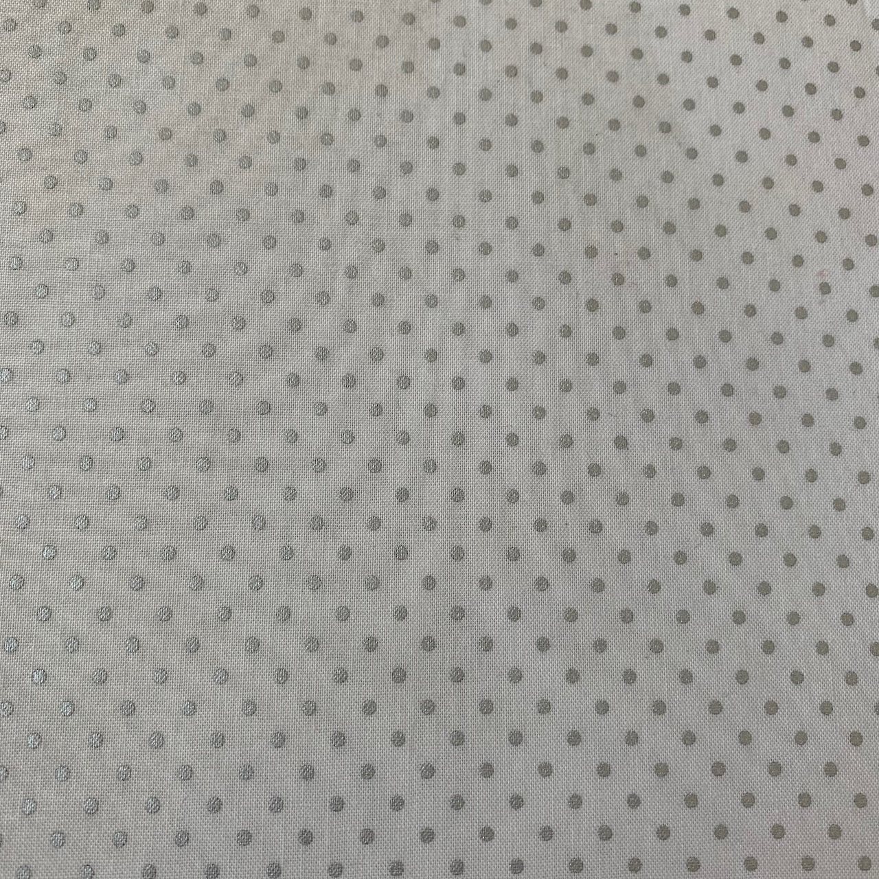 Fabric Felt Sheet - Mini Metallic Dot - Silver