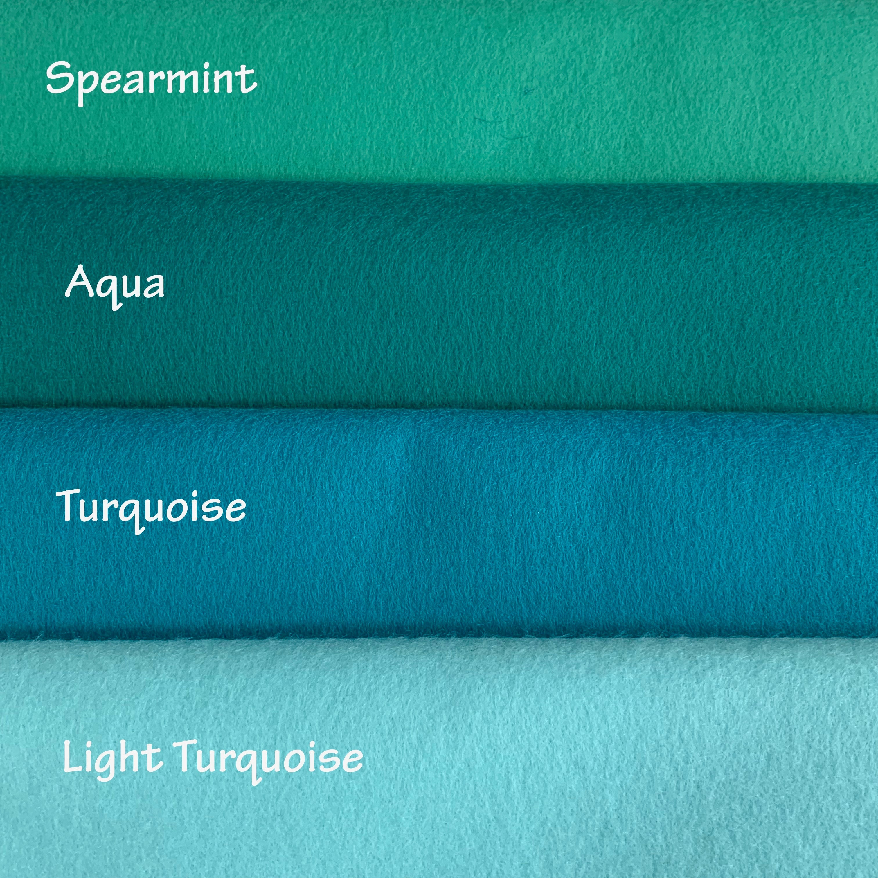 Primo Felt - Light Turquoise - EN71, REACH & Annex II Compliant