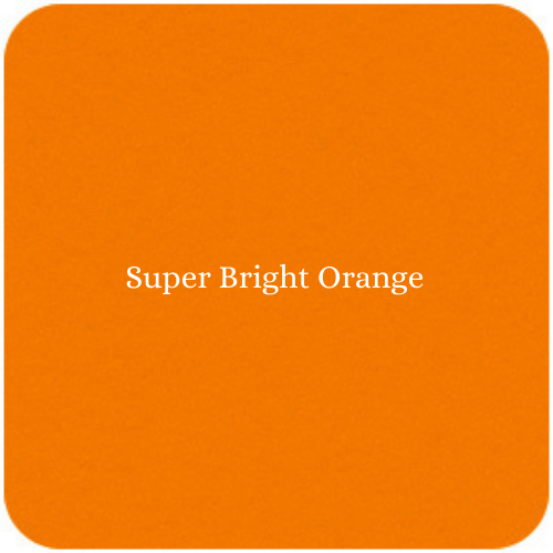 Fybafelt Acrylic Adhesive Felt - Super Bright Orange