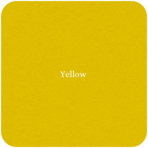 Fybafelt Acrylic Adhesive Felt - Yellow