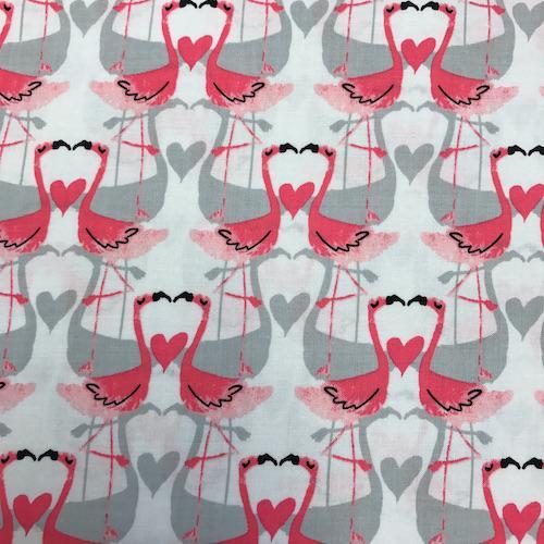 Fabric Felt Sheet - Flamingo Love