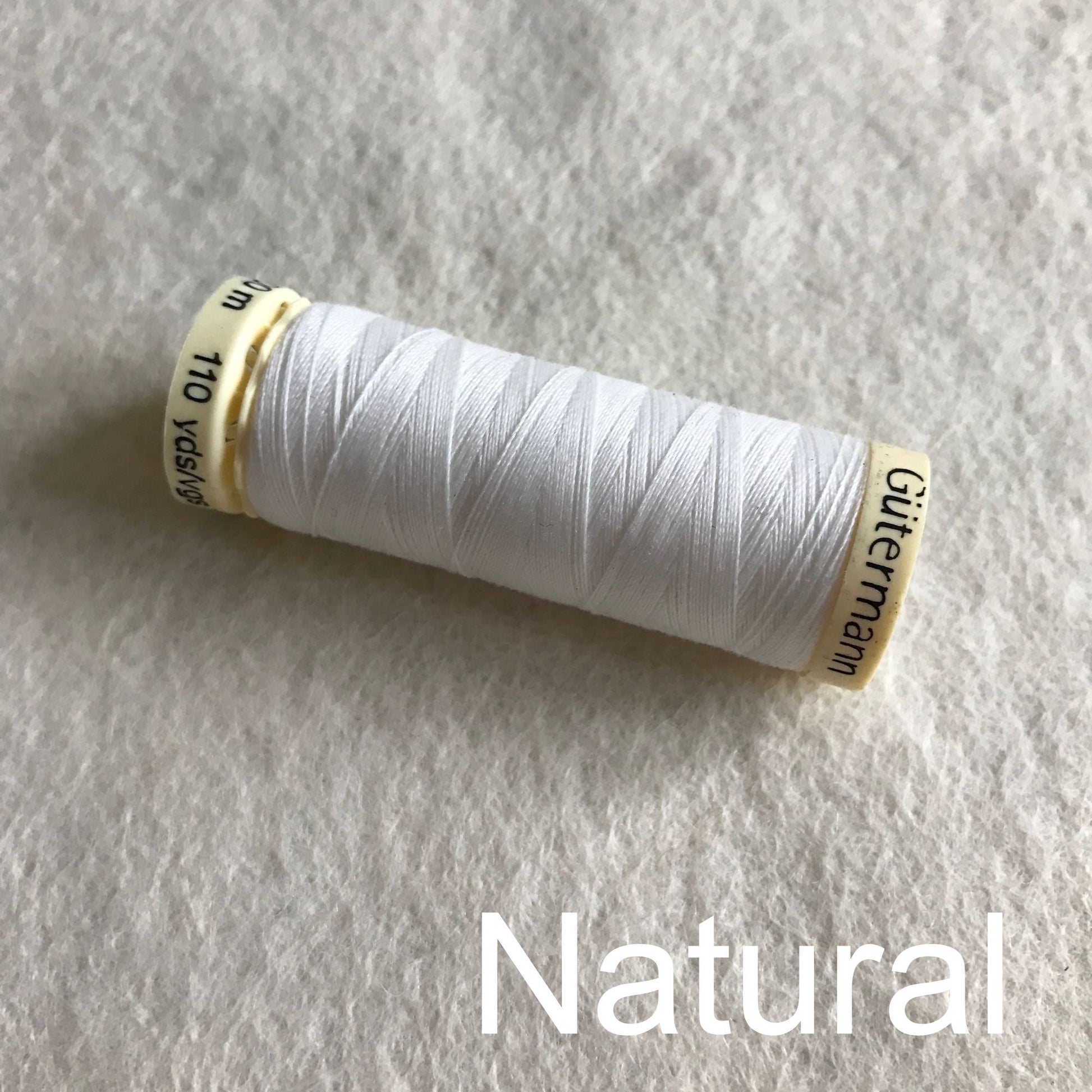 Natural Col:111 Gutermann Sewing Thread – Tactile Craft Supplies