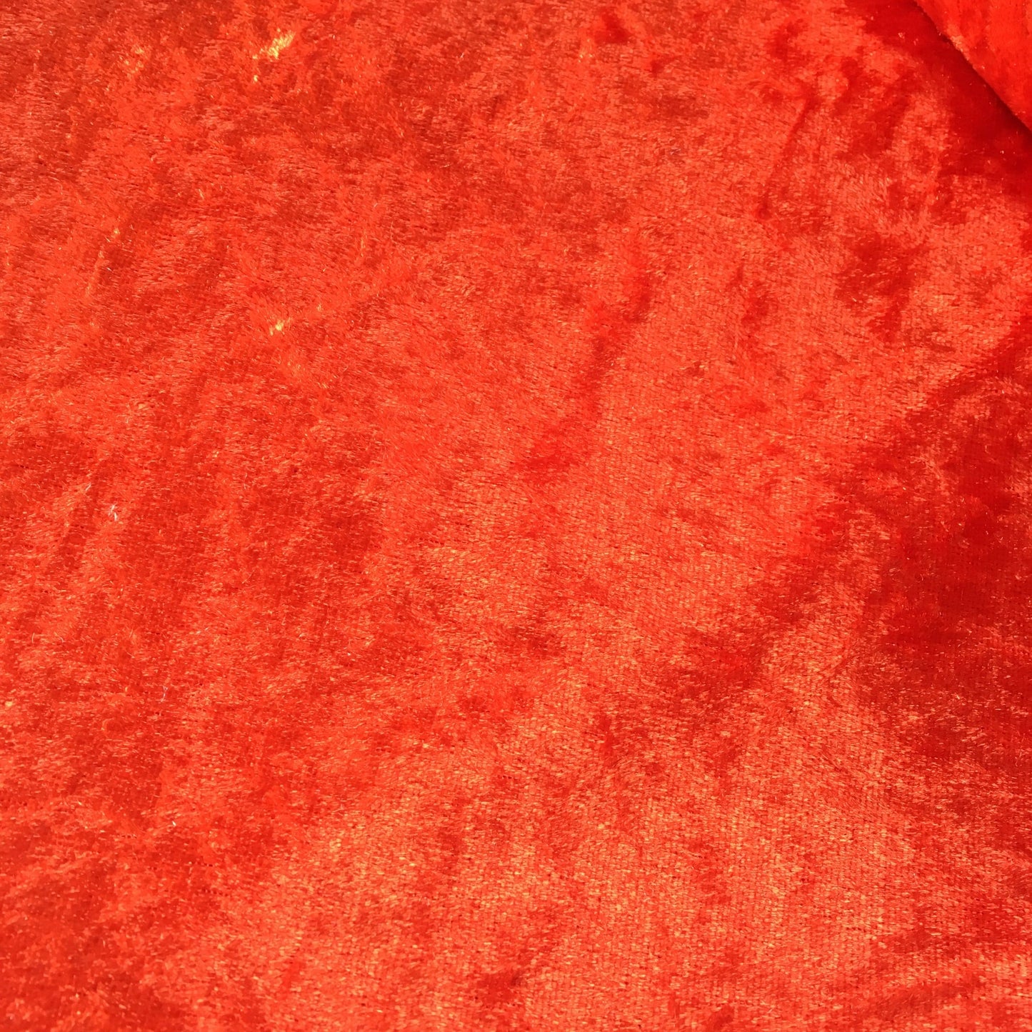 Velvet Fabric Felt Sheet - Orange/Orange