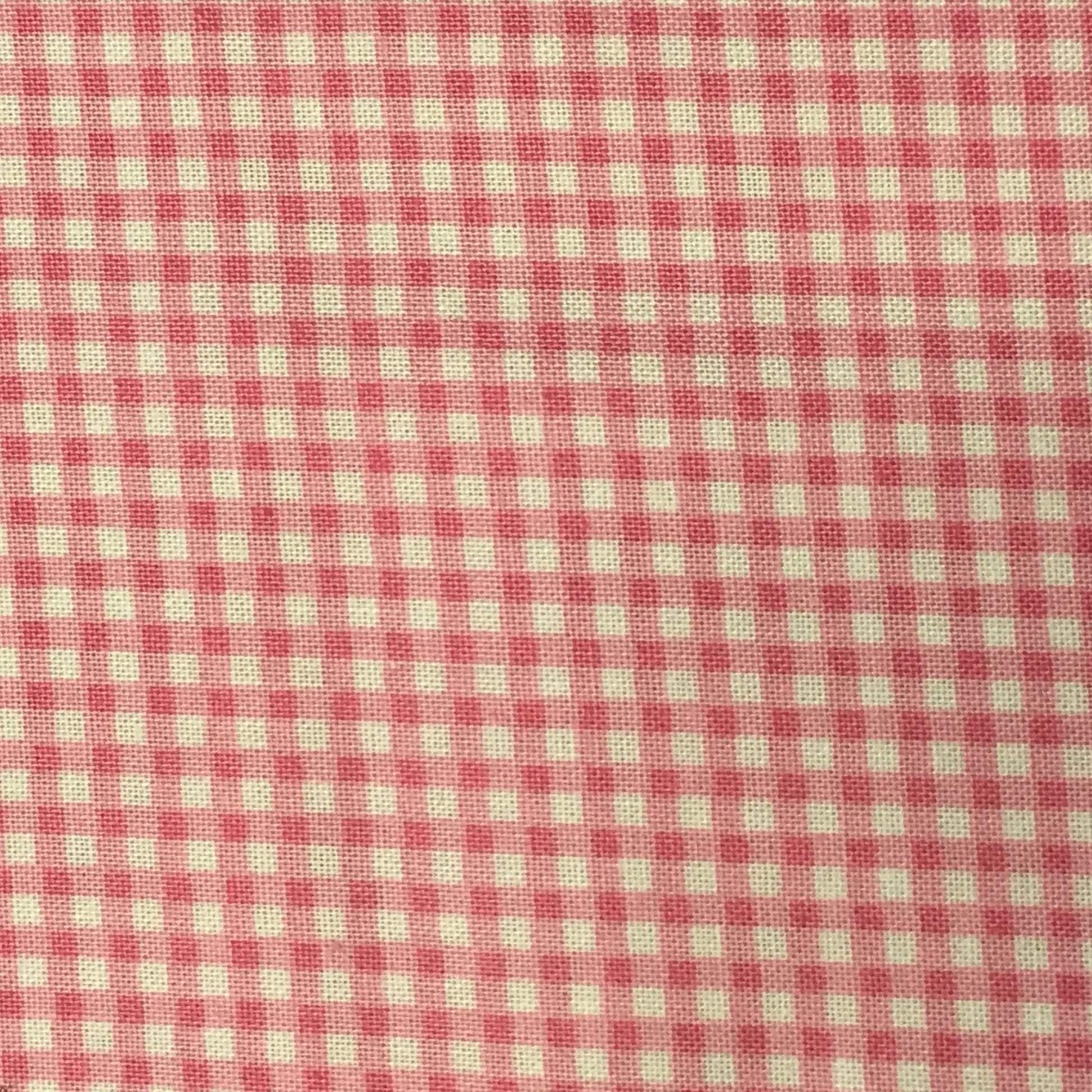 Fabric Felt - 1/8" Gingham - Pink